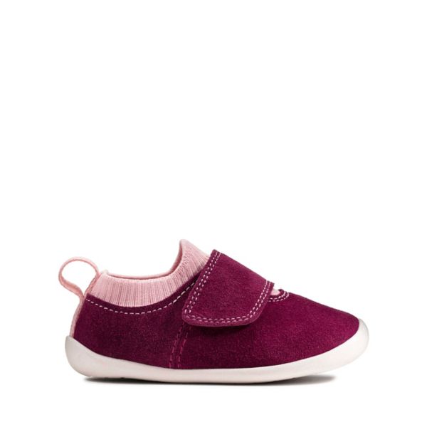 Clarks Girls Roamer Seek Casual Shoes Purple | CA-5316972